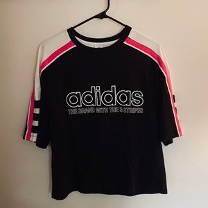 Adidas crop t-shirt